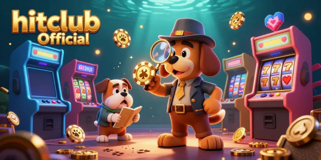 Engage with hitclub Official to find clues and treasures in vibrant casino action.
