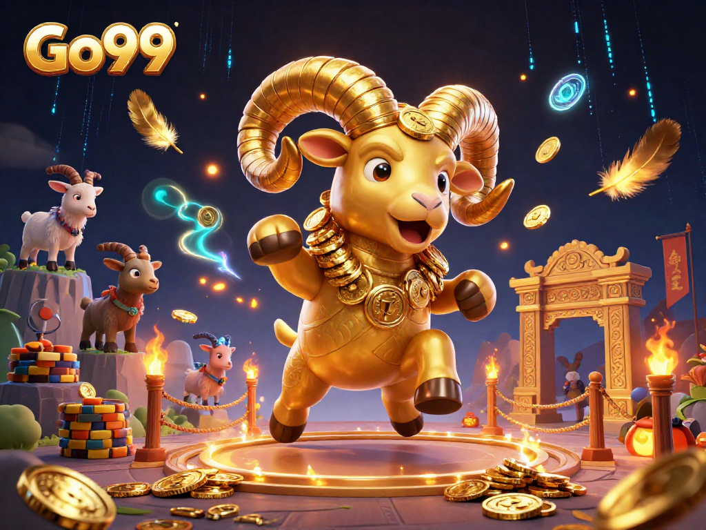 Engage in thrilling gaming at Go99 with an epic casino scene showcasing excitement and strategy.